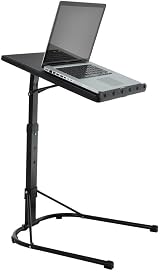 Azuma Folding Laptop Table 43x43cm Tilt Top Adjustable Height 61/67/73cm view 7