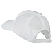 Air Mesh Polyester Cap - White OSFM