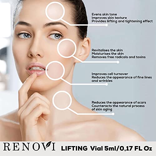 RENOVI LIFTING Sterile Hyaluronic Acid Serum and DMAE Serum For