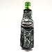 Chuggie Beer Bottle with Two Pockets - Holds Cigarette and Lighter, Phone, Keys, 3mm Neoprene (Camo)