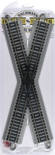 Bachmann Trains Snap-Fit E-Z Track 30 Degree Crossing