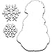 Penny Black Creative Metal die, 51-266,Frosty’s Snow