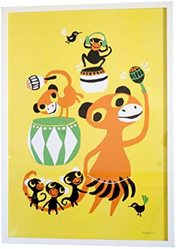 Graphic Print 50 x 70 cm Bongo Party
