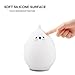 Baby Night Light Portable Silicone Led Lamp 7 Breathing color mode and 8 individual colors mode for Children and Bedroom