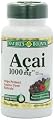 Nature's Bounty Acai 1000mg Softgels - 60ct, 0.21 Bottles (Pack of 2)