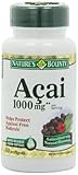 Nature's Bounty Acai 1000mg Softgels - 60ct, 0.21 Bottles (Pack of 2)