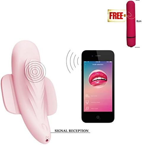 (TM)Arbitrarily-Sliding-Finger-Free-Style-Vibrating-Panties,12 Frequency Bluetooth-App-Self Mode Control Massager