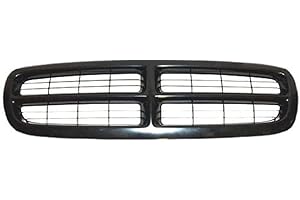 Sherman Replacement Part Compatible with Dodge Dakota Durango Grille Assembly (Partslink Number CH1200200)