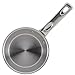 Ayesha Curry Home Collection Stainless Steel Sauce Pan/Saucepan, 1 Quart, Silver