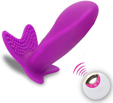 GYQAZ SHIRTS Vibrater Women 10 Speed Vibrating Panties Butterfly Wireless Remote Control Vibrating Egg Víbrátór Stimulator Wearable Sexs-Toy for Solo Women,Purple