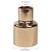 Libra Supply 2 x 1 inch(Nominal Size) Copper Coupling Bell Reducer, C x C, (click in for more size options), 2'' x 1'', 2 x 1-inch Copper Pressure Pipe Fitting Plumbing Supply