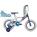 Huffy New 12 Inch Girls' Frozen Bike with Sleigh, Blue
