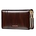 Men Genuine Leather Large Clutch Bag RFID Blocking Organizer Wallet