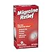 NatraBio Migraine Relief | May Help Temporarily Relieve Headache Pain, Light & Noise Sensitivity | Non-Drowsy Formula | 60 Quick-Dissolve Tablets