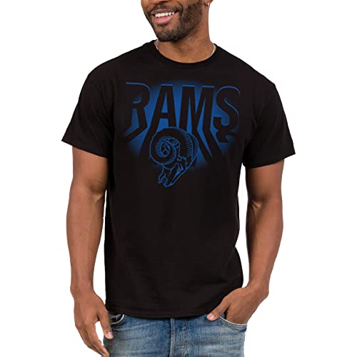 Junk Food NFL - Los Angeles Rams Spotlight Adult SS T-Shirt Black