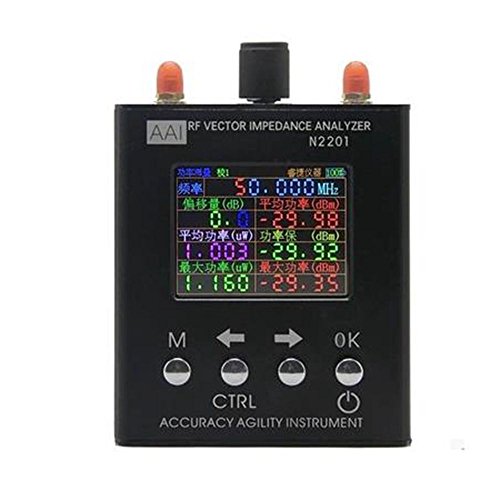 English verison N2201SS 140MHz-2.7GHz UV RF ANT SWR Antenna Analyzer Meter Tester 140MHz - 2.7GHz + Male SMA calibration