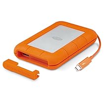 LaCie Rugged 2TB Thunderbolt and USB 3.0 Portable Hard Drive + 1mo Adobe CC All Apps (STEV2000400)