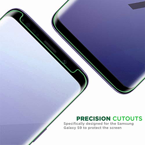 image for Galaxy S9 Screen Protector [2-Pack], ChefzBest [CASE-Friendly] Tempere