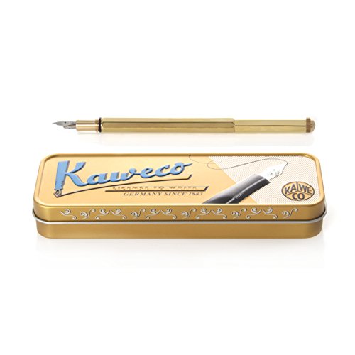Kaweco special fountain pen brass pen nib: ef (extra fi…