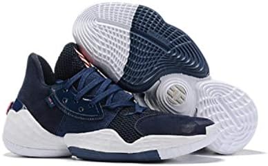 Aideadis Men's Basketball Shoes Harden Volume 4 Basketball Shoes Vol. 4 White/Blue/Pink