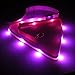 BLAZIN Light Up Dog Leash LED - 1,000 Feet of Visibility - USB Rechargeable Waterproof Glow in The Dark Dog Leash - 6 Foot, Pink