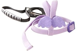 Pet Parrot Bird Harness and Leash,Adjustable Anti-Bite Nylon Rope with Cute Wing Design, Secure Training Leash for Scarlet, K