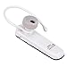 Bluetooth Headset, Perman Build in Mic Wireless Bluetooth Earphone Handsfree Headset in Ear Earbud for Smartphone Pairing All Bluetooth Enabled Devices (White )
