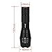 VASTFIRE Focusable Infrared Flashlight Kit Night Vision IR Light Torch for Coyote Hog Predator Hunting NOT Regular Flashlight BUT Infrared (Torch+18650 Battery+Charge+Pressure Switch)