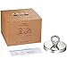 Fishing Magnets, Wukong 1146 lbs(520 KG) Pulling Force Super Strong Neodymium Rare Earth Magnet with Countersunk Hole Eyebolt Diameter 4.72 inch(120mm) for Retrieving in River and Magnetic Fishing