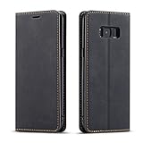 EYZUTAK PU Leather Flip Case for Galaxy S8
