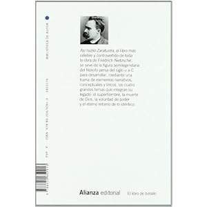 Asi hablo Zaratustra. Un libro para todos y para nadie (Spanish Edition)