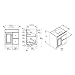 Design House 545004 Wyndham Ready-To-Assemble 1 Door/2 Drawer Vanity, White, 24-Inches Wide by 31.5-Inches Tall by 18-Inches Deep
