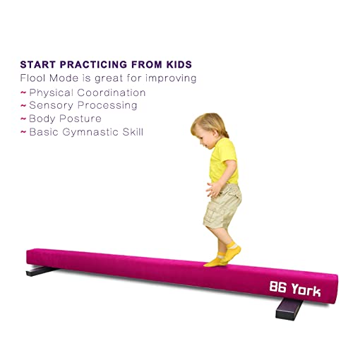 86 York Gymnastics Balance Beam Gymnastic Equipment for Kids Home