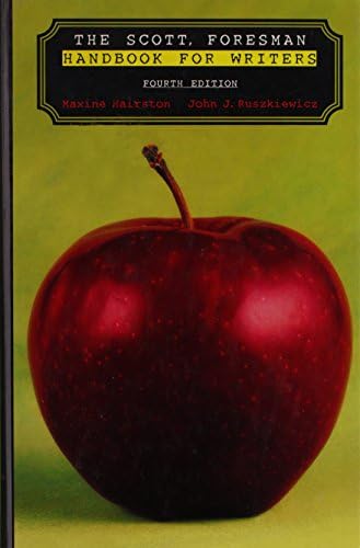 Amazon.com: The Scott, Foresman Handbook for Writers (9th Edition