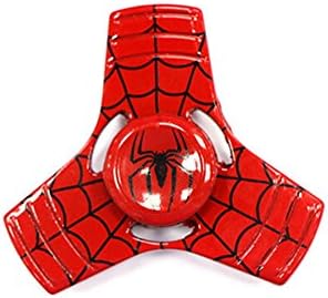 XHBoutique New Style Spiderman Fidget Spinner 3 Mins Red Hand Spinner for Kids and Adults