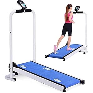 YXY-Fitness-Folding-Treadmill-with-Wheels-Portable-Treadmill-Silent-and-Shock-Absorbing-Mechanical-Treadmill-for-HomeOffice-Lose-Weight YXY Fitness Folding Treadmill with Wheels, Portable Treadmill, Silent and Shock Absorbing, Mechanical Treadmill for Home…
