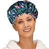 Satin-Bonnet-Shower-Cap-for-Women-Long-HairLarge-Shower-Cap-for-kids-Sleep-Cap-Hair-Bonnet-Reusable-Shower-Hat-Double-Layer-Waterproof-Bath-Hair-Cap-Girls-Head-Cap-Ladies-Spa-Salon Satin Bonnet Shower Cap for Women Long Hair,Large Shower Cap for kids Sleep Cap Hair Bonnet Reusable Shower Hat Double…