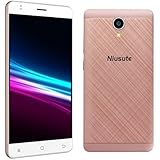 5.0" Unlocked Smartphones,4G FDD-LTE,1GB/16GB,Dual Sim Quad Core Android 6.0 Cell Phone Rose by Niusute
