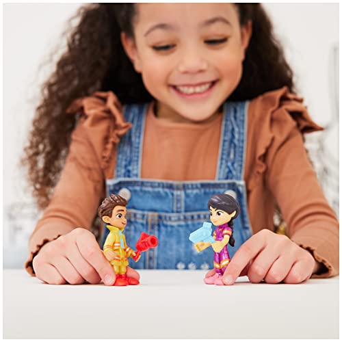 Disney Junior Firebuds Action Figures Gift Pack with 3 Collectible Kids