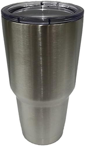 ETC Stainless Steel Tumbler - Double Walled Vacuum Insulated Travel Mug - 30 oz