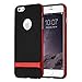 iPhone 6S Plus(5.5 inch) Case, ROCK(TM) [Royce Series] Dual Layer Ultra Thin & Slim Case foriPhone 6S Plus (2015) &iPhone 6 Plus (2014) (5.5inch) [Red]