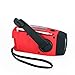 GREATONE Weather Radio, Emergency Hand Crank Self Powered Portable Camping AM/FM NOAA Solar Weather Radio with LED Flashlight, 1000mAh Power Bank for iPhone/Smart Phone 088 (red)