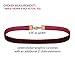 BodyJ4You 6PC Choker Necklace Set Women Girls Black Grey Green Beige Blue Red Velvet Fashion