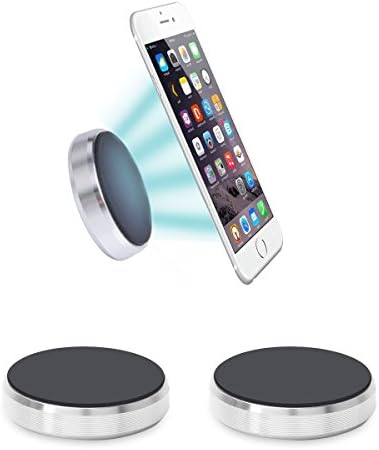 Magnetic Phone Mount, Uuustar 3Pack Magnetic Flat Dahboard Car Mount Holder for iPhone, Smartphones and Tablets