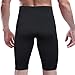 Men Neoprene Slimming Pants for Weight Loss Hot Thermo Sauna Sweat Capri Fitness Workout Body Shaper (Black #2 shorts, 2XL)