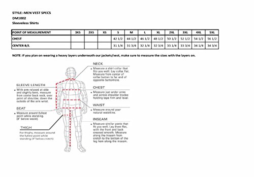 MILWAUKEE PERFORMANCE Men's Denim Sleeveless Shirt