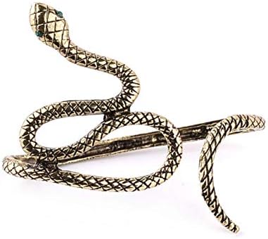 Vintage Style Snake Bracelet Shape Open Bangle Cuff Arm Snake Armlet