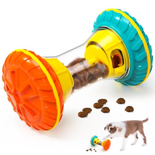 MateeyLife Interactive Dog Toys, Treat Dispensing Dog Puzzle Toys for Medium & Large Dogs, Mental Stimulation & Enrichment Toy, Keeps Pets Busy with Treats
