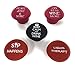 5 Wine Stoppers - Funny Silicone Reusable Corks Best Wine Gifts Add Your Own Personalized Touch on Bottles Top Perfectly Fits to Seal and Preserve Your Favorite Wine Cap Wedding Favor (More Funny)