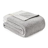 Snuggle Sac Heather Grey Throw XL Blanket for